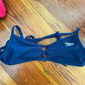 Speedo Women's Blue Bikini Top